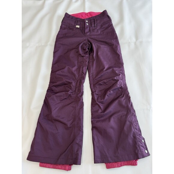 Termit Woman’s Snow Pants Sz XS Ski Sports Insulated Utility Winter Purple - Picture 1 of 9